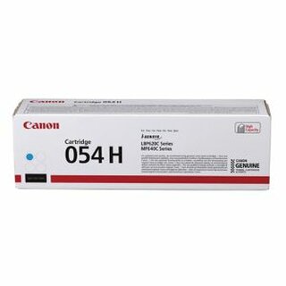 Canon Toner 3027C002 054 H, Reichweite: 2.300 Seiten, cyan