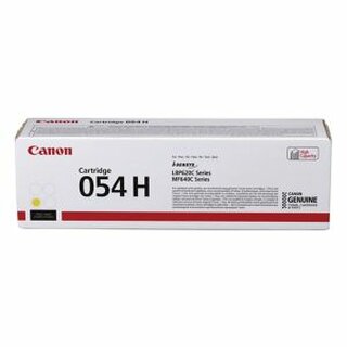 Toner Canon 3025C002   054 H, Reichweite: 2.300 Seiten, gelb