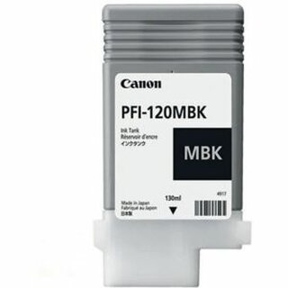 Tinte 2884C001 Canon, PFI-120MBK, Matt schwarz