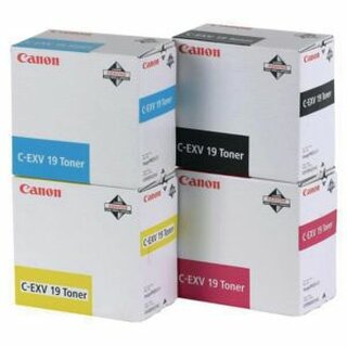 Canon Toner 0400B002 C-Exv 19, 16000 Seiten, Gelb