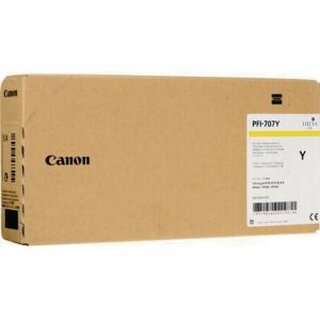 Canon Tinte 9824B001 Pfi-707Y, 700ml, gelb