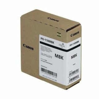 Tintenpatrone Canon 2363C001, PFI-110MBK, 160ml, schwarz