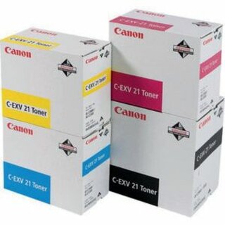 Toner Canon 0453B002 - C-EXV21, Reichweite: 14.000 Seiten, cyan