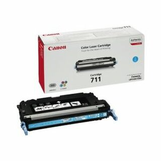 Toner Canon 1659B002 - 711, Reichweite: 6.000 Seiten, cyan