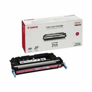 Toner Canon 1658B002 - 711, Reichweite: 6.000 Seiten, magenta