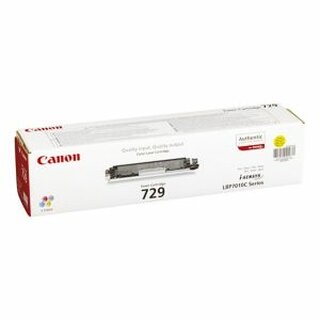 Toner Canon 4367B002 - 729, Reichweite: 1.000 Seiten, gelb