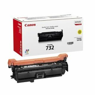 Toner Canon 6260B002 - 732, Reichweite: 6.400 Seiten, gelb