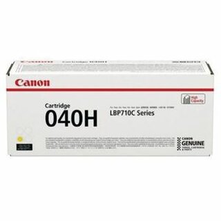 Canon Toner 0455C001 040H, 10000 Seiten, Gelb