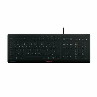 Cherry JK-8502DE-2 Tastatur STREAM PROTECT, kabelg., Schutzmembran, QWERTZ, swz