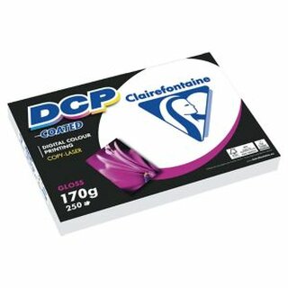 Farblaserpapier DCP 6851, A4, 170g, gestrichen, glnzend, wei, 250 Blatt