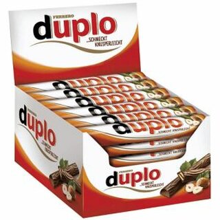 duplo Schokoriegel duplo, 18,2 g, 40 Stck