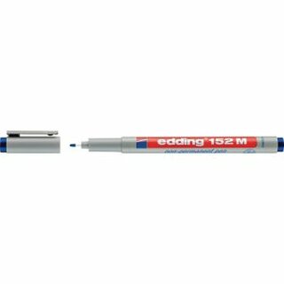 OHP-Stift edding 152 M, wasserlslich, Strichstrke: 1mm, blau