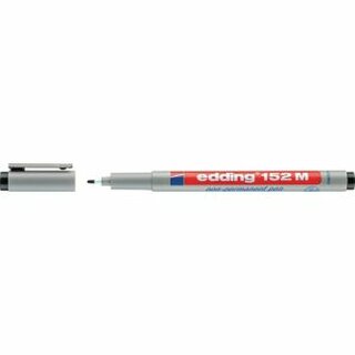 OHP-Stift edding 152 M, wasserlslich, Strichstrke: 1mm, schwarz