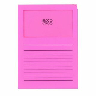 Sichtmappe Elco 2948951, A4, rosa, 100 Stck