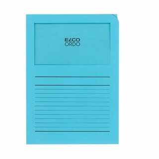 Sichtmappe Elco 2948931, A4, blau, 100 Stck