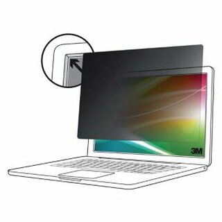 3M Blickschutzfilter Bright Screen BP140W9B, fr 35,56 cm Laptops, 16:9