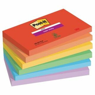 Note PostIt 7 655-6SSPlay ss, 6 x 127 mm, 6 Stck