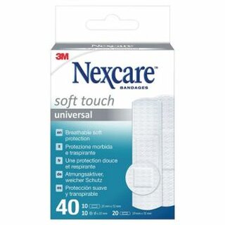 Pflaster Nexacare N0540AS, verschiedene Gren, Soft, 40 Stck