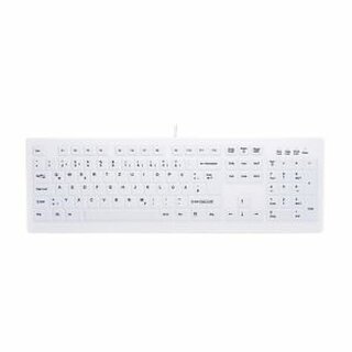 Active Key AK-C8100F-U1-W/GE Hygiene-Tastatur, Silikon, kabelgebunden, wei