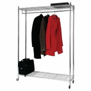 Garderobe Alba Mobil, Mae: 168 x 89 x 35cm, silber