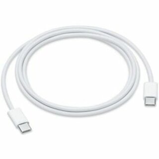 Apple Ladekabel MQKJ3ZM/A, gewebt, USB-C Stecker/Stecker, 60W, 1m, wei