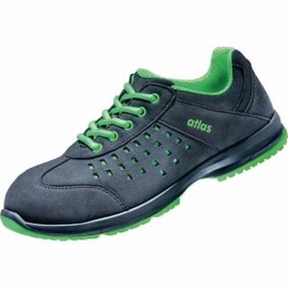 Sicherheitsschuhe Atlas GX135 GREEN 94700, ESD, S1P SRC, Gre 35, schwarz grn