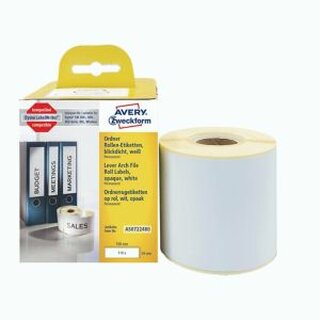 Rollenetiketten Avery Zweckform AS0722480 59x190 mm, we, 1 Rolle/110 Etiketten