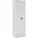 Flgeltrenschrank ECO Bisley 4 Bden, 195 x 60 cm, grau