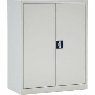 Flgeltrenschrank ECO Bisley 2 Bden, 100 x 80 cm, grau