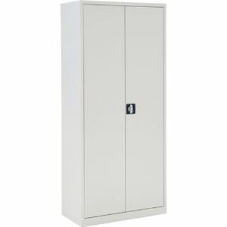 Flgeltrenschrank ECO Bisley 4 Bden, 180 x 80 cm, grau