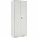 Flgeltrenschrank ECO Bisley 4 Bden, 195 x 80 cm, grau