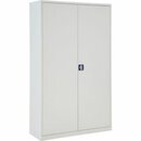 Flgeltrenschrank ECO Bisley 4 Bden, 195 x 120 cm, grau