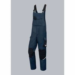 BP 2437-581-1432 Leichte Multinorm-Latzhose APC2, Gre: 54S, blau/schwarz