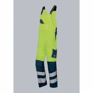 BP 2207-590-6614 Leichte Warnschutz-Multinorm-Latzhose APC1, Gr.: 48S, gelb/blau