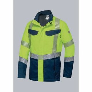 BP 2238-590-6614 Leichte Warnschutz-Multinorm-Jacke APC2, Gr.: 44/46N, gelb/blau