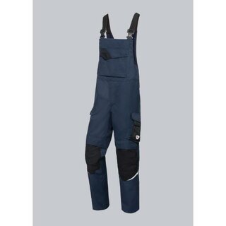 BP 2437-581-1432 Leichte Multinorm-Latzhose APC2, Gre: 48L, blau/schwarz