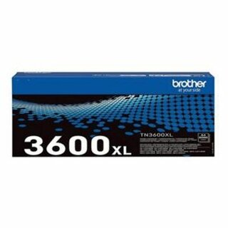 Brother Toner TN-3600XL, Reichweite 6.000 Seiten, schwarz