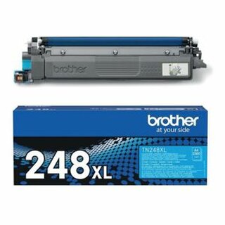 Brother Toner TN-248XLC, Reichweite 2.300 Seiten, cyan