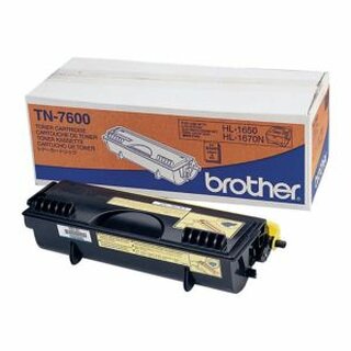 Fax-Toner Brother TN-7600, Reichweite: 6.500 Seiten, schwarz