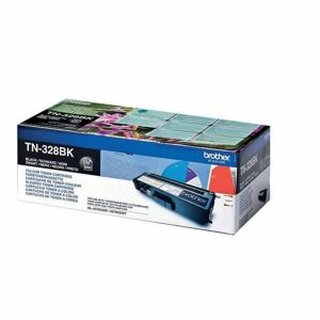 Toner Brother TN328BK, Reichweite: 6.000 Seiten, schwarz