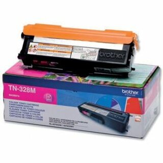 Toner Brother TN328M, Reichweite: 6.000 Seiten, magenta