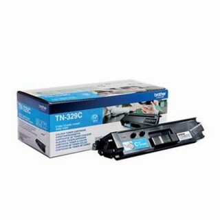 Toner Brother TN-329C, Reichweite: 6.000 Seiten, cyan