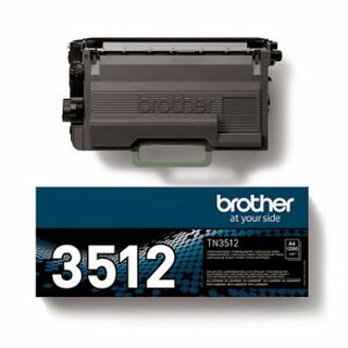 brother Toner TN-3512, original, schwarz, 12.000 Seiten