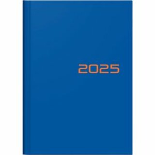 Brunnen Buchkalender 1079661035, 1W/2S, A5, blau