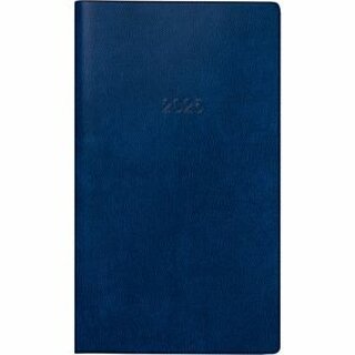 Brunnen Taschenkalender 1075028305, 1M/1S, 8,7 x 15,3cm, blau