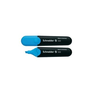 Textmarker Schneider Job, Strichstrke: 1+5mm, nachfllbar, blau