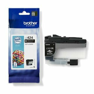 Brother Tinte LC-424BK, fr DCP-J1200W, Reichweite 750 Seiten, schwarz