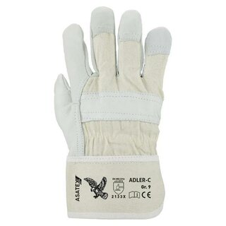 ASATEX Handschuh Adler C, Gre: 9, naturfarben, 1 Paar