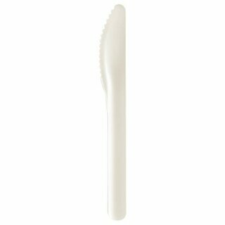 Duni Messer Pluma 199251, Papierfaser, recycelbar, 16,5 cm, 100 Stck