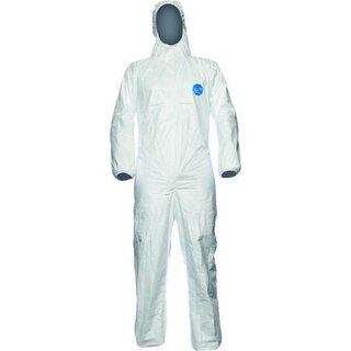 Einwegschutzanzug Dupont Tyvek Classic Xpert, Typ 5-B/6-B, Gre: 3XL, wei